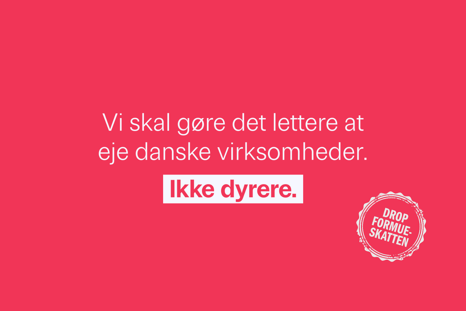 GRAKOM med i landsdækkende kampagne mod formueskat