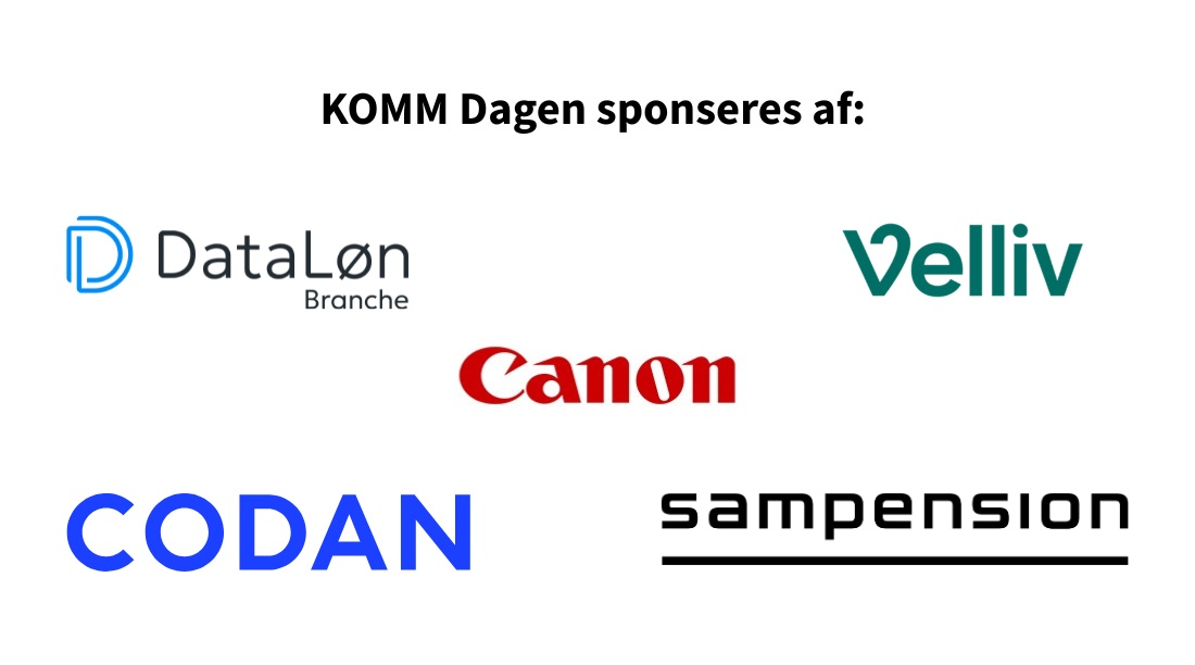 KOMM Dagen 2026 Sponsorer (1100 X 612 Px)