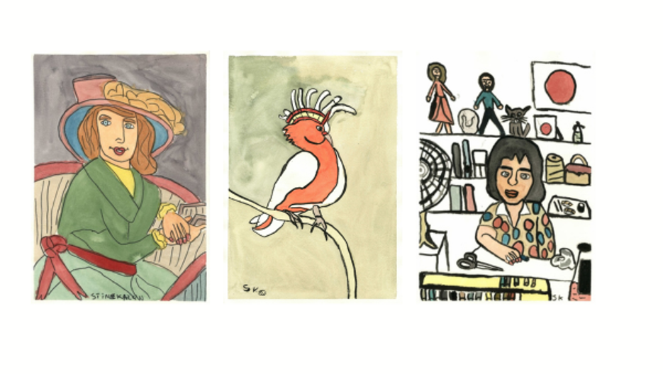 Stine Kailow 3 Tegninger