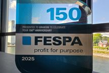 GRAKOM hædret af FESPA for 150 års indsats i branchen