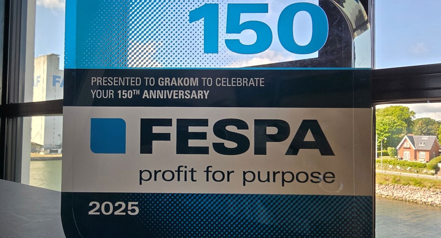 GRAKOM hædret af FESPA for 150 års indsats i branchen
