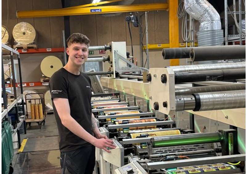 Grafisk tekniker-elev fra Flexoprint er klar til DM i Skills 2026