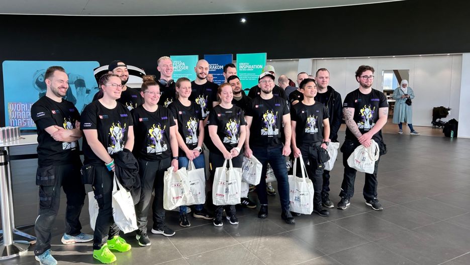 Deltagerne Til Wrapping Konkurrencen 2024