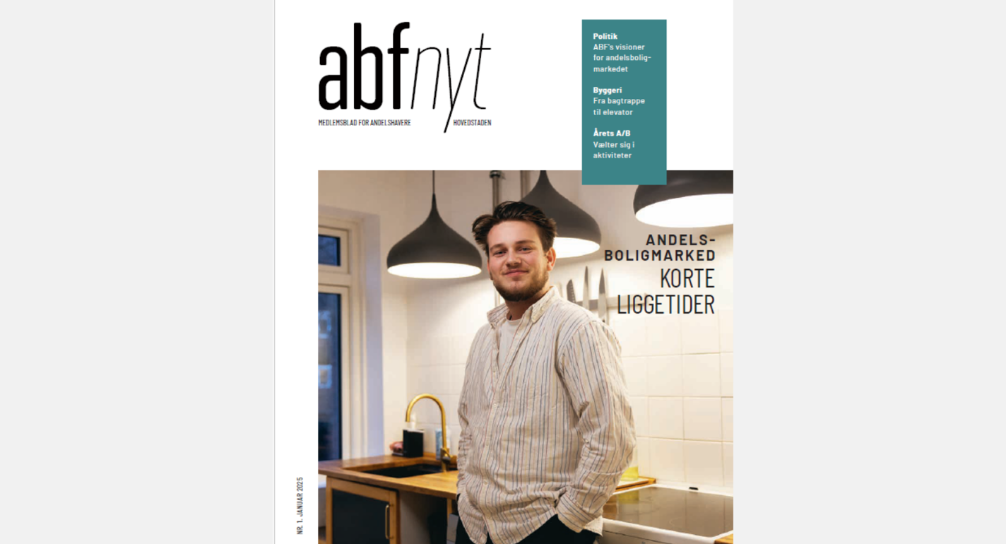 Hos andelsboligforening er man rigtig glad for det trykte magasin