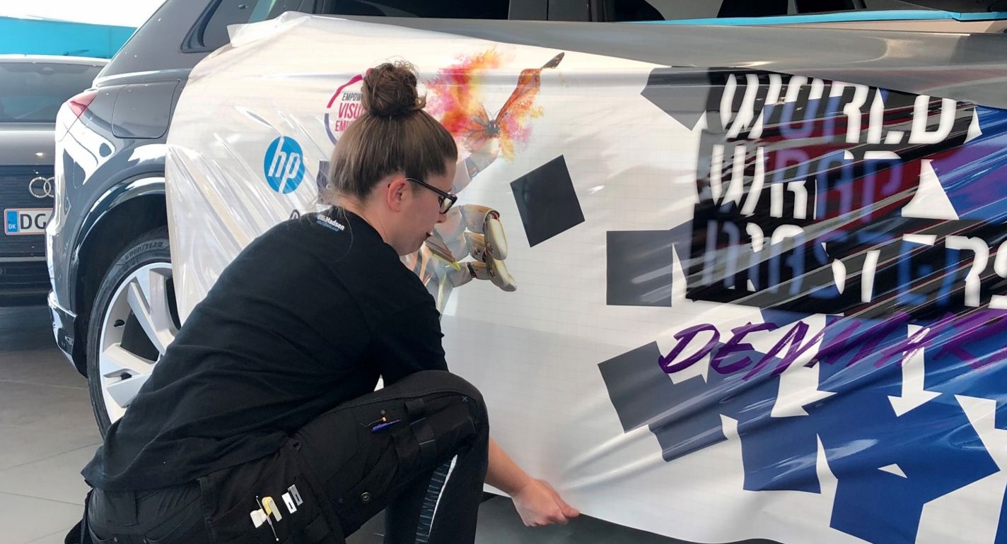 DM i wrapping: Kom og se, hvem der er bedst til at pakke en bil ind