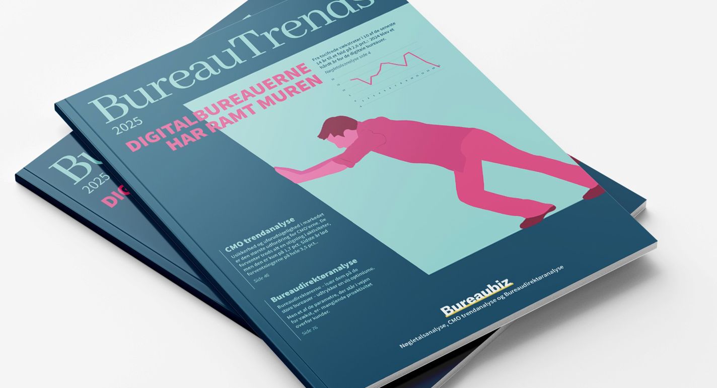 Her er de største bureauer i Danmark
