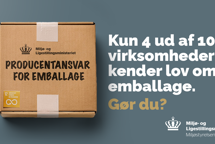 Miljøstyrelsen ude med kampagne om emballageaffald